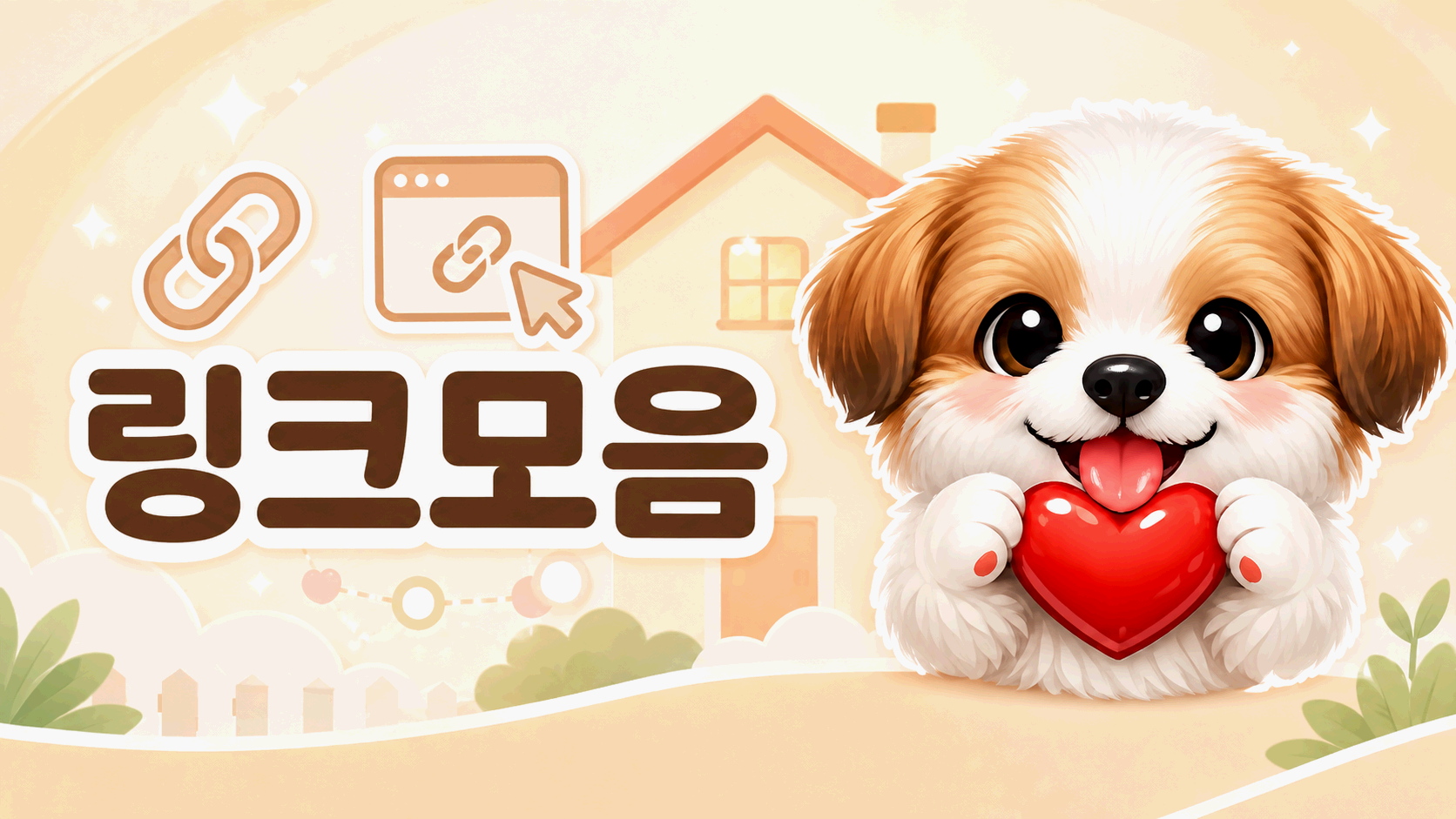 여기여 링크모음에서 목적별 링크를 확인하는 방법