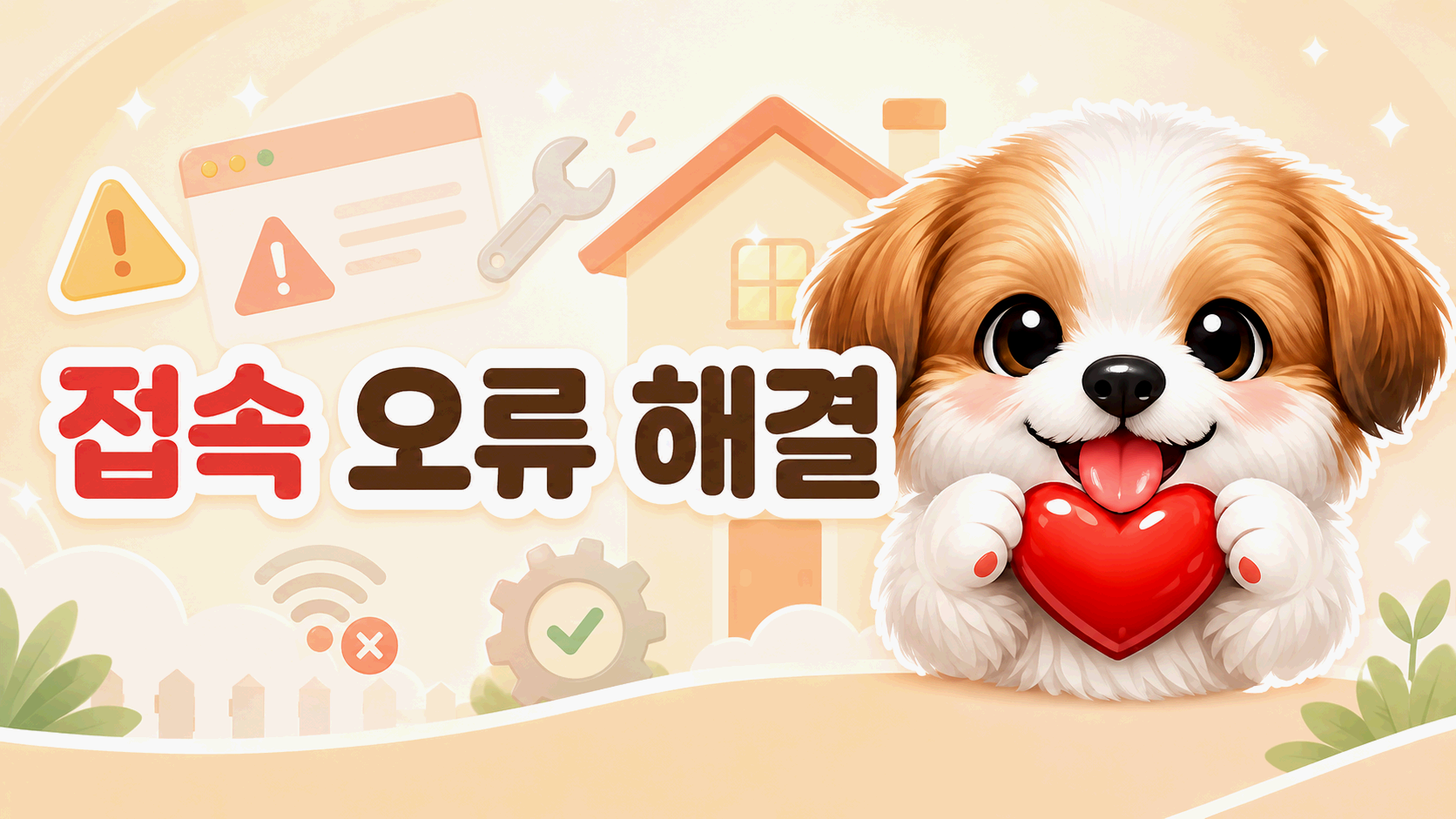여기여 접속 오류 해결과 브라우저 점검 안내